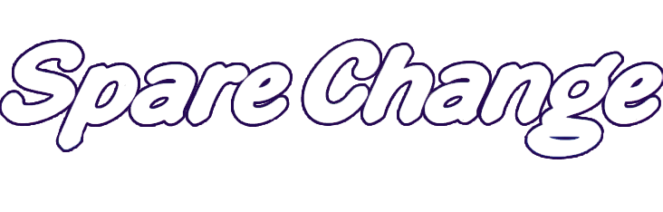 Spare Change logo for Apple II