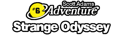 Strange Odyssey logo for Apple II