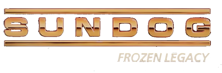 SunDog: Frozen Legacy logo for Apple II