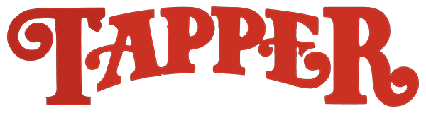 Tapper logo for Apple II