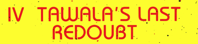 Tawala's Last Redoubt logo for Apple II