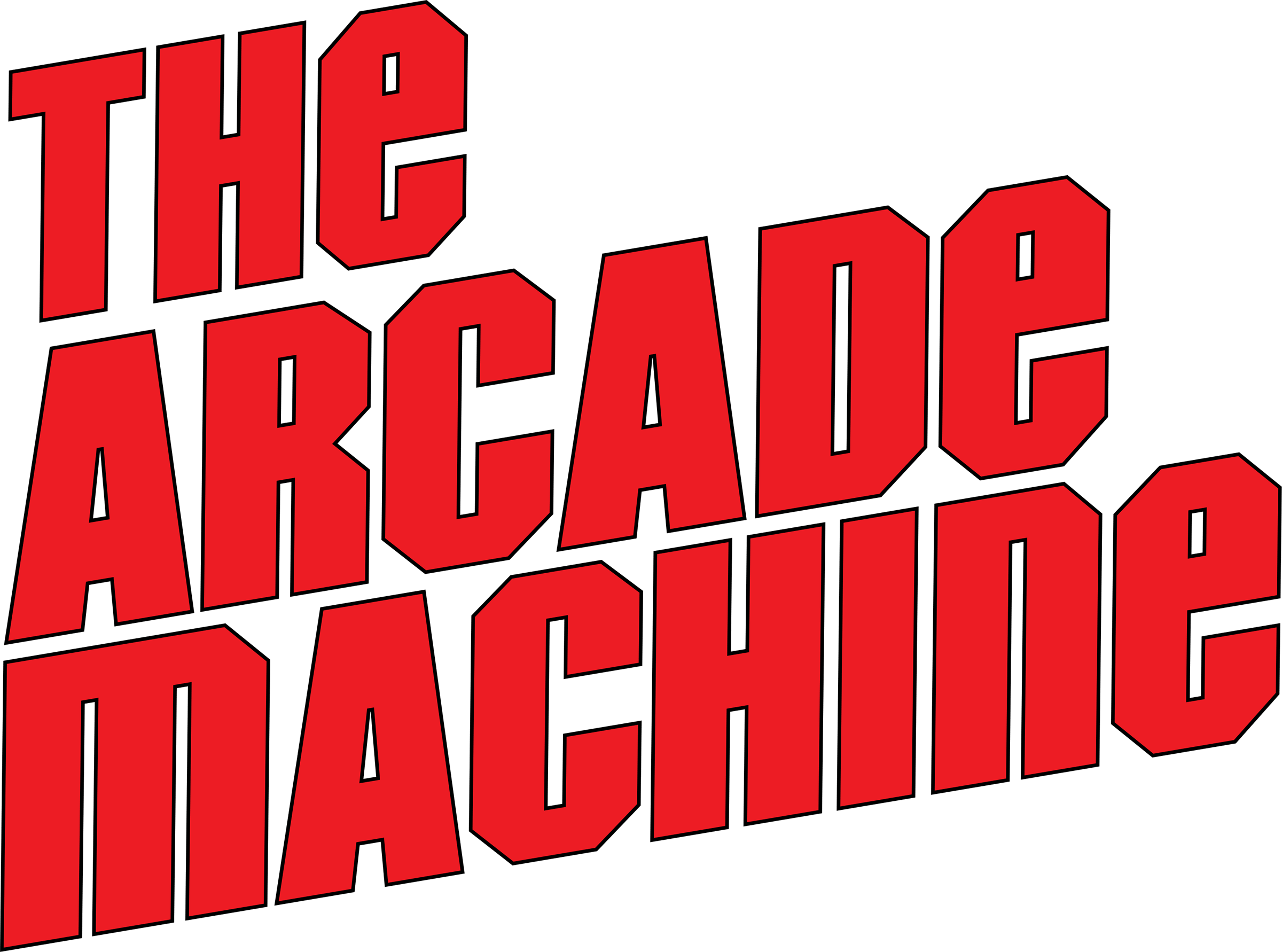The Arcade Machine logo for Apple II