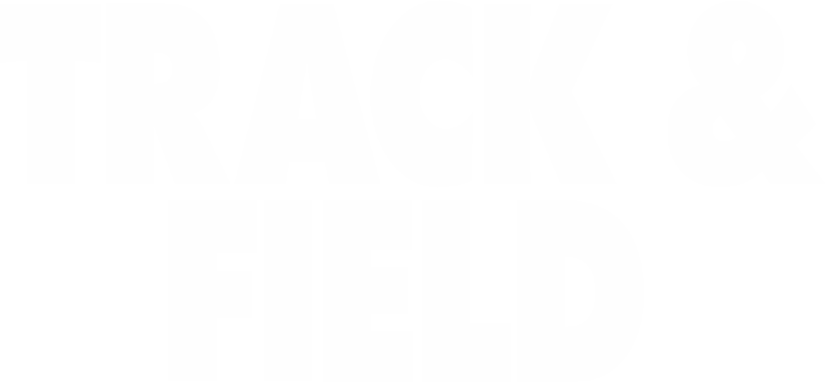 Track & Field logo for Apple II