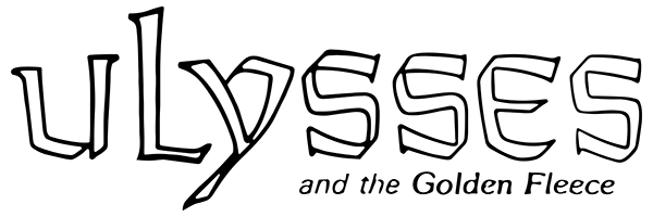 Ulysses and the Golden Fleece logo for Apple II