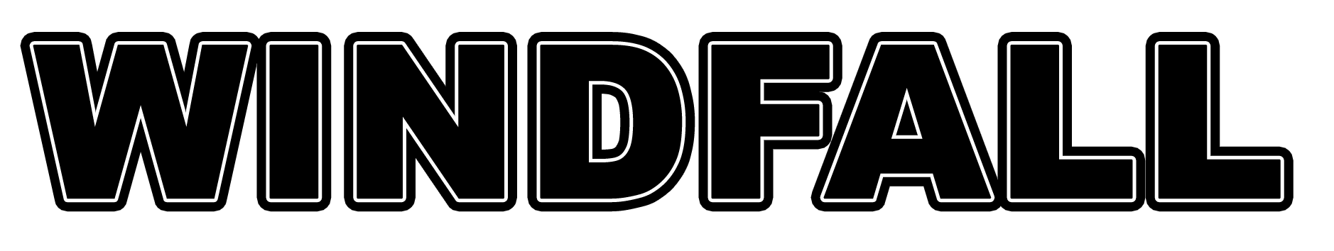 Windfall: The Oil Crisis Game logo for Apple II