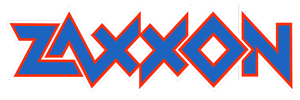 Zaxxon logo for Apple II