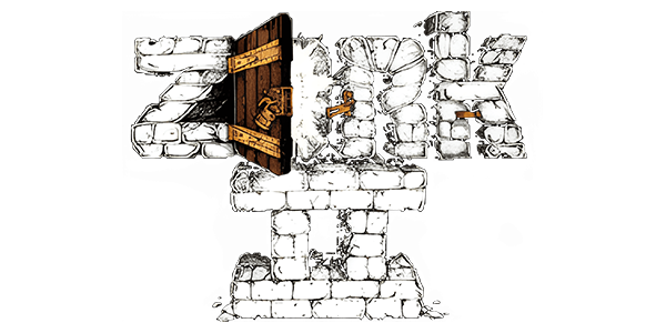 Zork II: The Wizard of Frobozz logo for Apple II