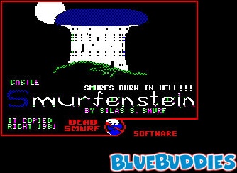 Castle Smurfenstein screenshot 3 for Apple II
