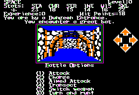 Alternate Reality: The Dungeon screenshot 3 for Apple II