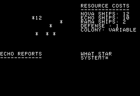 Andromeda Conquest screenshot 3 for Apple II