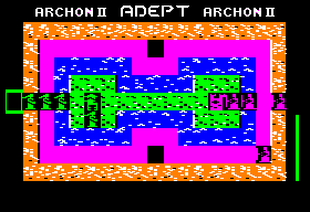 Archon II: Adept screenshot 3 for Apple II