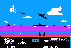 Beach Head screenshot 3 for Apple II