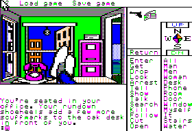 Borrowed Time screenshot 3 for Apple II