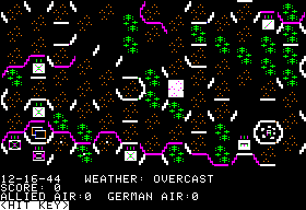 Breakthrough In The Ardennes screenshot 3 for Apple II