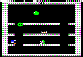 Bubble Bobble screenshot 3 for Apple II