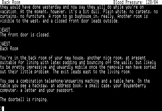 Bureaucracy screenshot 3 for Apple II