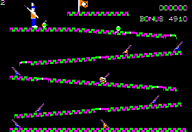 Cannonball Blitz screenshot 3 for Apple II