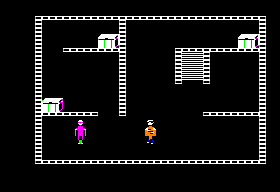 Castle Wolfenstein screenshot 3 for Apple II