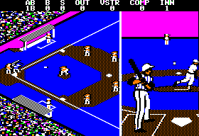 Championship Baseball screenshot 3 for Apple II