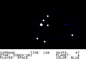 Conquering Worlds screenshot 3 for Apple II