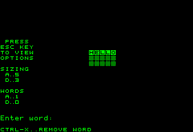 Crossword Magic screenshot 3 for Apple II