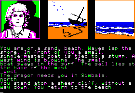 Dragonworld screenshot 3 for Apple II
