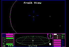 Elite screenshot 3 for Apple II