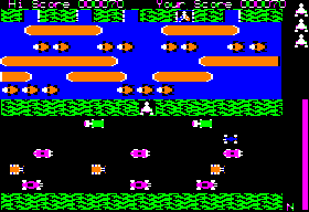 Frogger screenshot 3 for Apple II