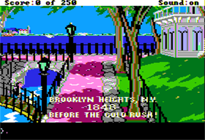 Gold Rush! screenshot 3 for Apple II