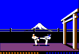 Karateka screenshot 3 for Apple II