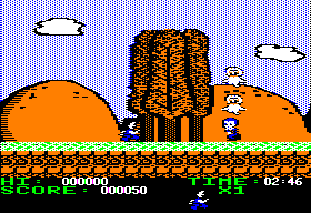 Kid Niki: Radical Ninja screenshot 2 for Apple II