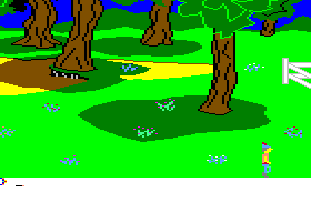 King's Quest II: Romancing The Throne screenshot 3 for Apple II