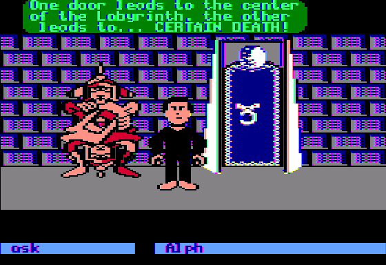 Labyrinth screenshot 3 for Apple II