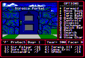 Might and Magic II screenshot 2 for Apple II