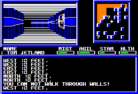 Mines of Titan screenshot 3 for Apple II