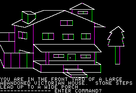 Mystery House screenshot 3 for Apple II