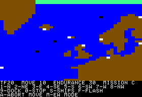 North Atlantic '86 screenshot 3 for Apple II