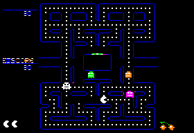 Pac-Man screenshot 3 for Apple II