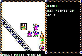 Pool of Radiance screenshot 3 for Apple II