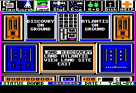 Project Space Station screenshot 3 for Apple II