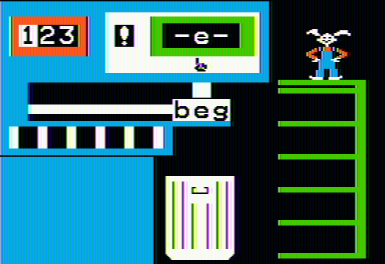 Reader Rabbit screenshot 2 for Apple II