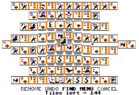 Shanghai screenshot 3 for Apple II