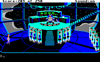 Space Quest II: Vohaul's Revenge screenshot 3 for Apple II
