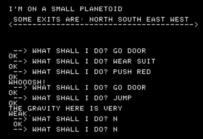 Strange Odyssey screenshot 3 for Apple II