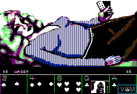 Strip Poker screenshot 2 for Apple II