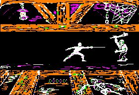 Swashbuckler screenshot 3 for Apple II