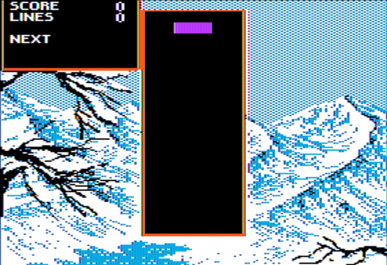 Tetris screenshot 3 for Apple II
