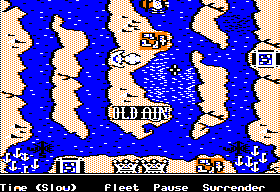 The Ancient Art of War at Sea screenshot 3 for Apple II