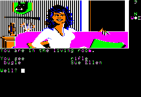 The Dallas Quest screenshot 3 for Apple II