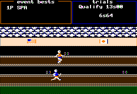 Track & Field screenshot 3 for Apple II